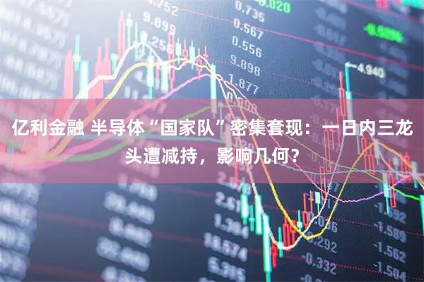 亿利金融 半导体“国家队”密集套现：一日内三龙头遭减持，影响几何？